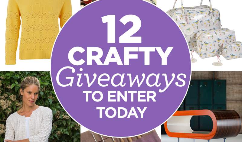 12 Crafty Giveaways To Enter Today