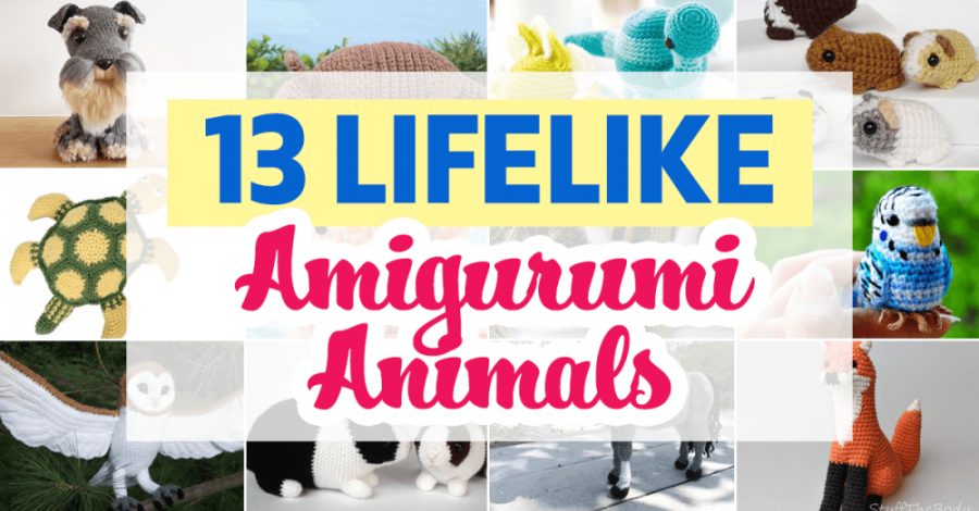 13 Lifelike Amigurumi Animals