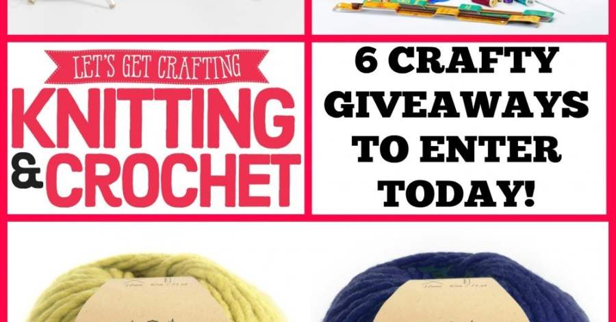 Six Crafty Giveaways To Enter Today