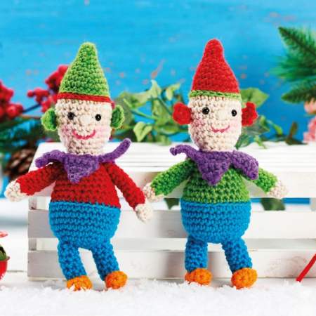 Christmas Crochet-Along Part 2: Elf Duo