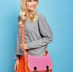 Colourful satchel