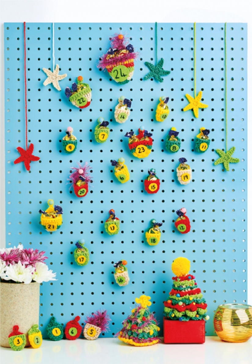 Crochet advent calendar Crochet advent calendar