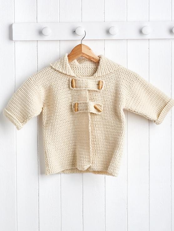 Kid s duffle coat Crochet Pattern