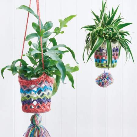 Macrame-Style Plant Hangers