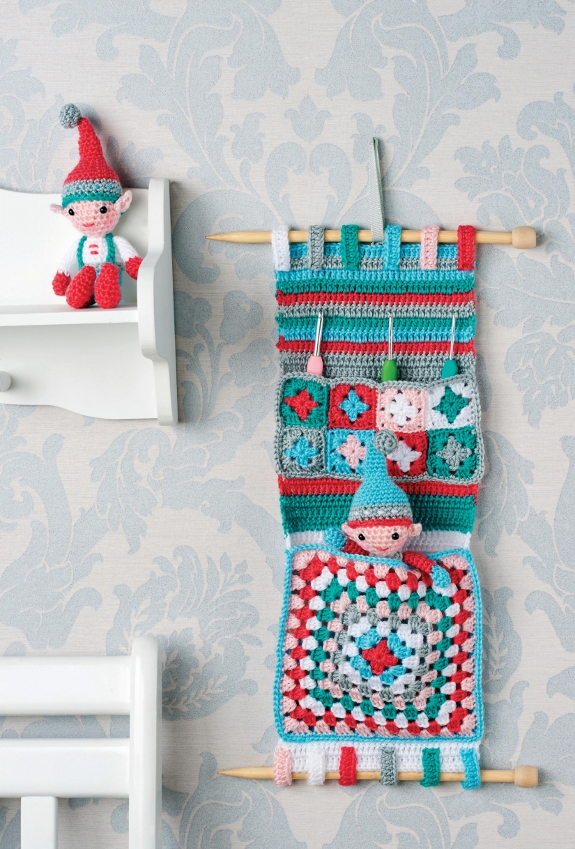 Crochet hanging organiser Crochet hanging organiser