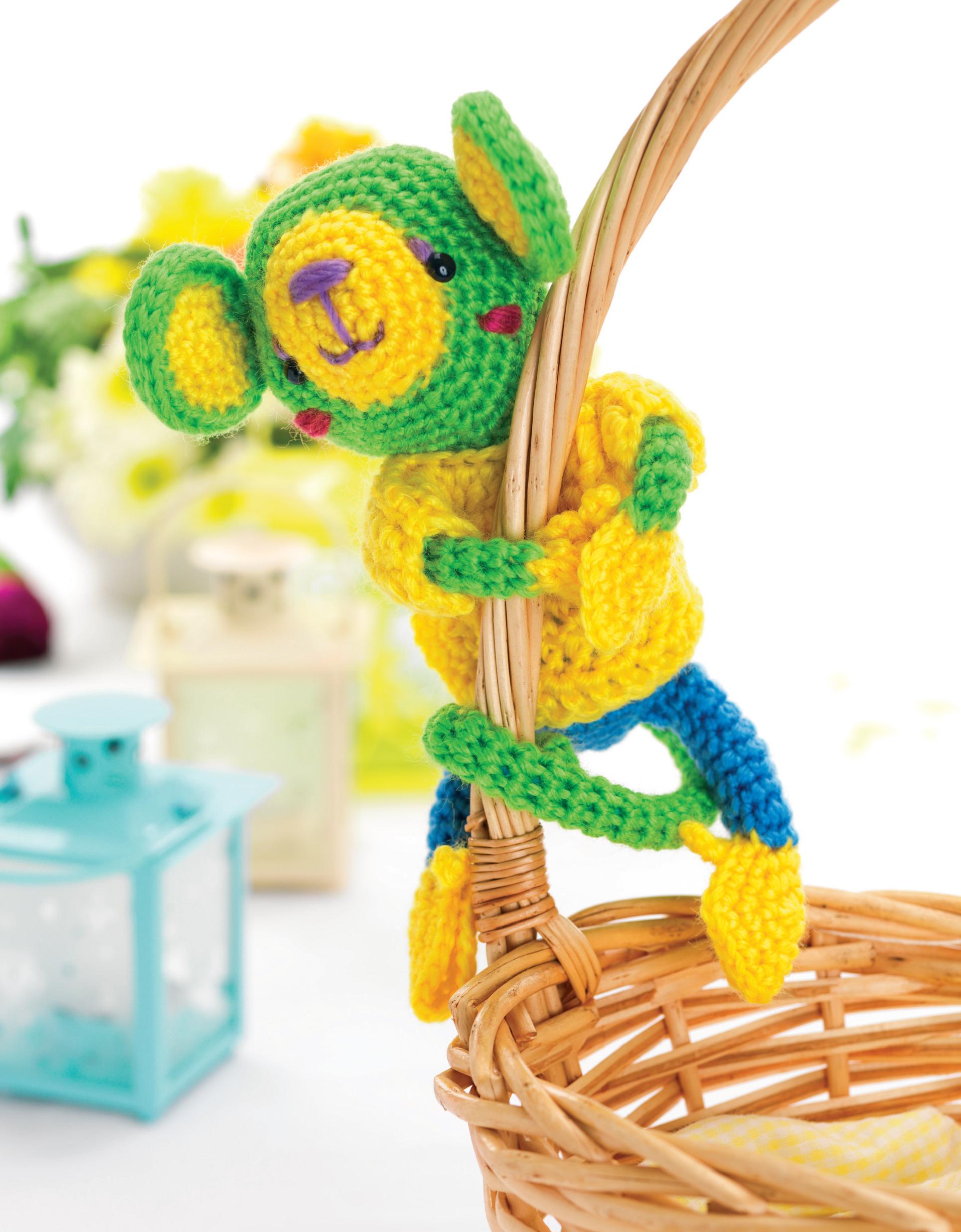 Amigurumi monkey toy Crochet Pattern