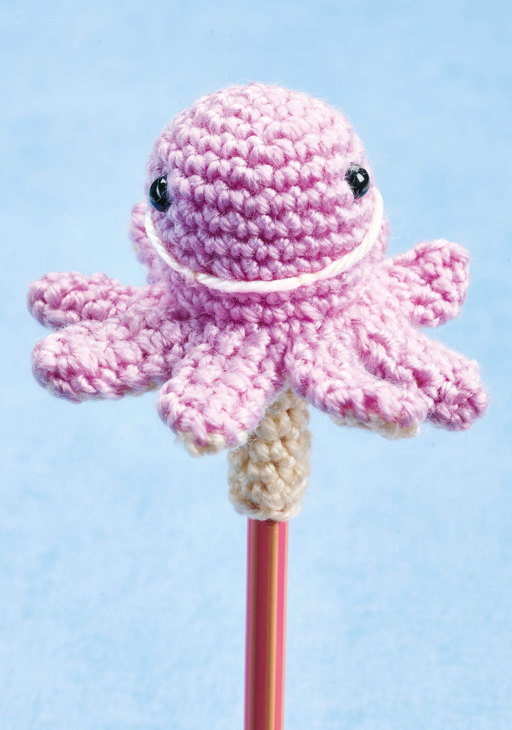 Crochet pencil toppers Crochet Pattern