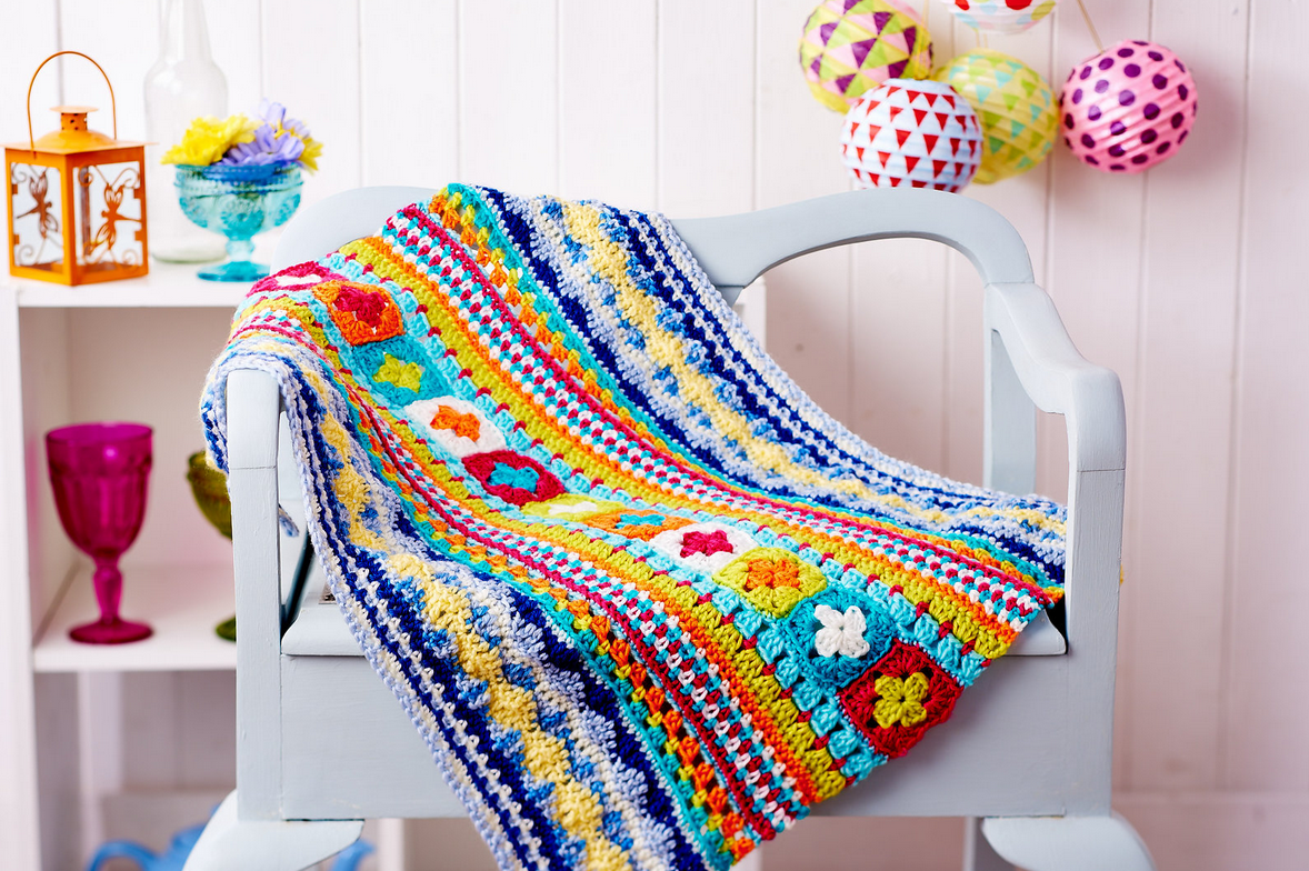 Sampler blanket part two Crochet Pattern