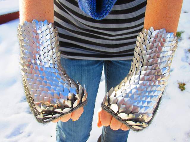These Dragon Scale Knit & Crochet... | Top Crochet Patterns