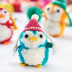 Perky Pom-Pom Penguins