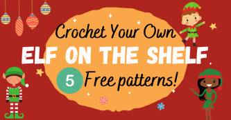 Make Your Own Elf On The Shelf With Our Free Elf Crochet Pattern