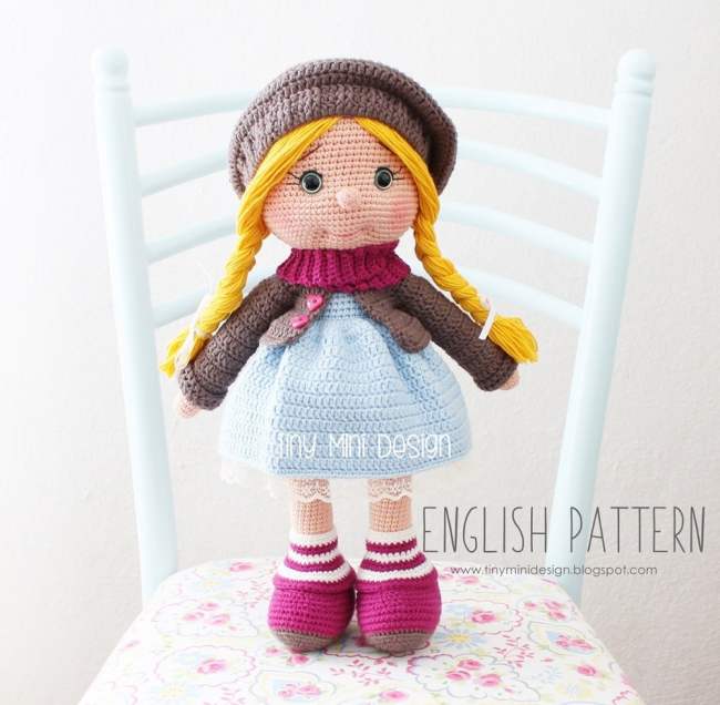 amigurumi doll free pattern