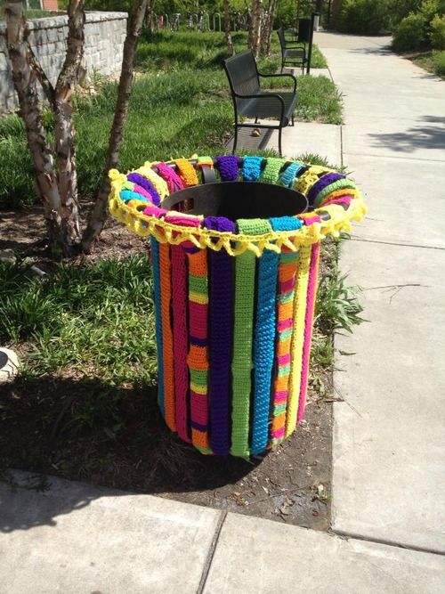 The Wonderful World of Yarn Bombing