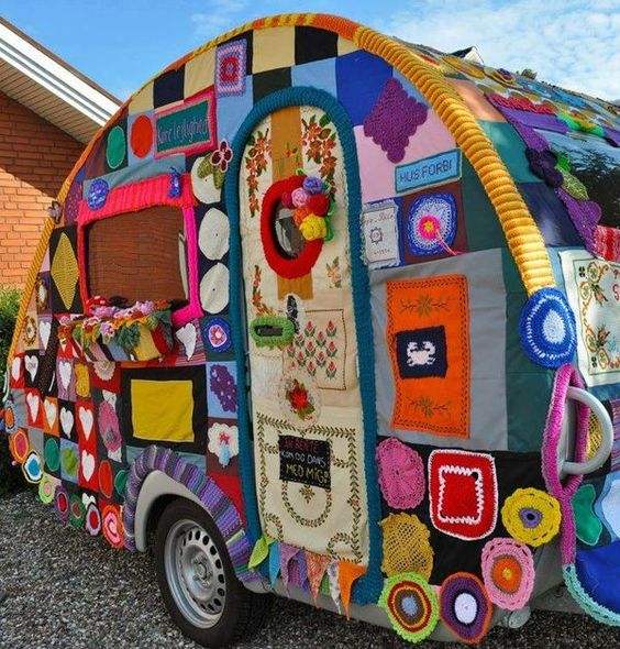 The Wonderful World of Yarn Bombing