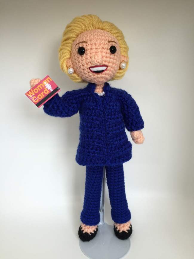 Crochet hotsell trump doll