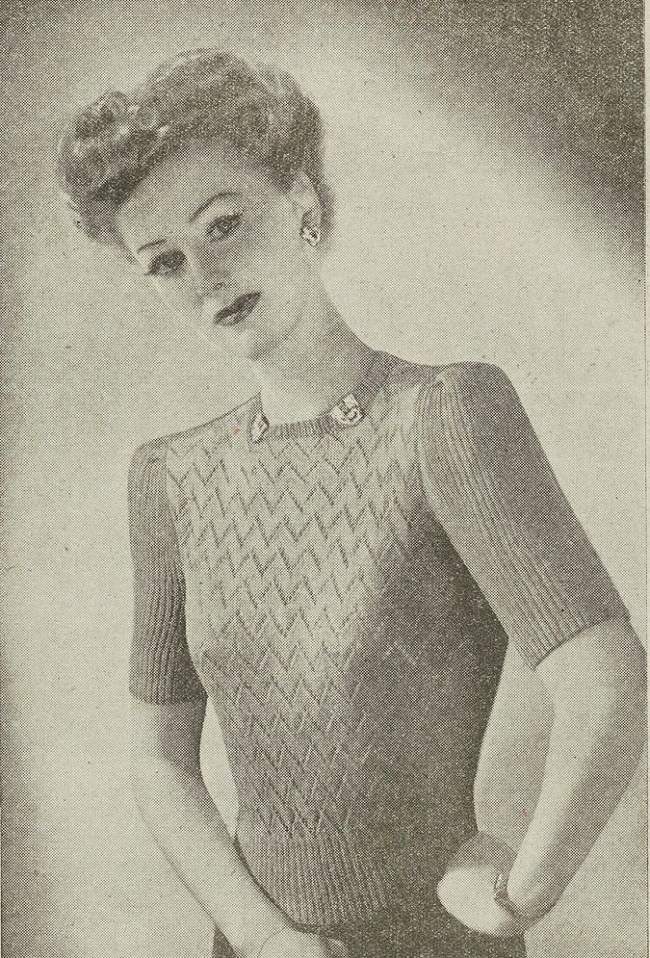 13 FREE Vintage 1940s Patterns from the... | Top Crochet Patterns