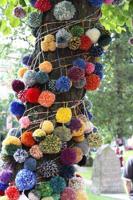 The Wonderful World of Yarn Bombing