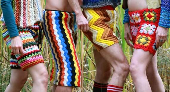 Crochet Pattern For Shorts-crochet Pattern For Men-easy Crochet Mens ...