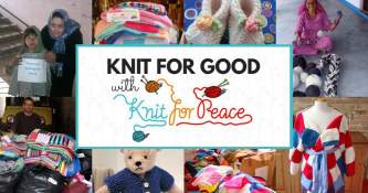 Knit for Good with Knit for Peace