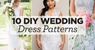 10 DIY Wedding Dress Patterns