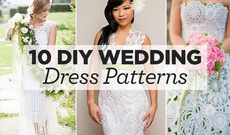 10 Diy Wedding Dress Patterns Top Crochet Patterns