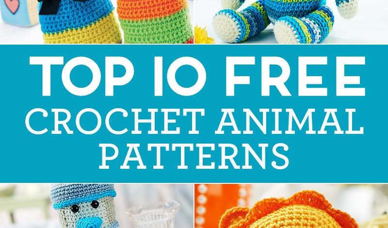 Top 10 FREE Crochet Animal Patterns