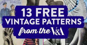 13 FREE Vintage 1940s Patterns from the V&A