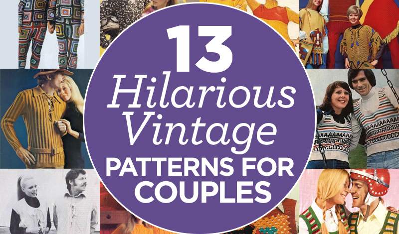 13 Hilarious Vintage Patterns for Couples