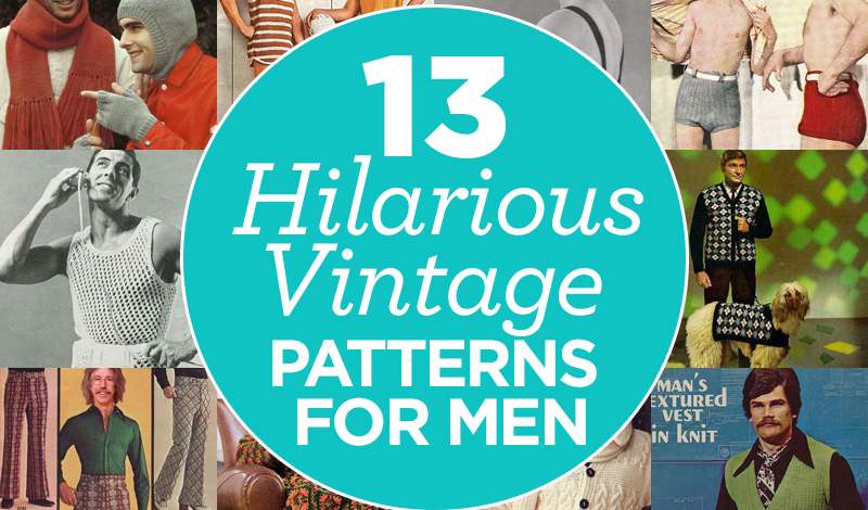 16 Hilarious Vintage Patterns for Men