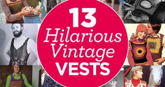 13 Hilarious Vintage Vests