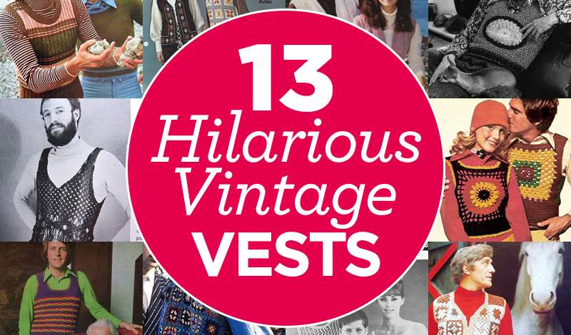 13 Hilarious Vintage Vests