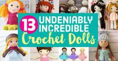 13 Undeniably Incredible Crochet Dolls