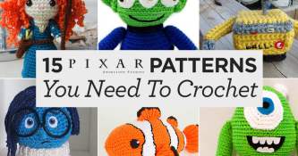 15 Pixar-Inspired Patterns You Need To Crochet