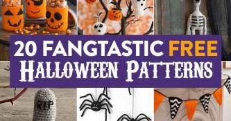 20 Fangtastic Free Halloween Patterns