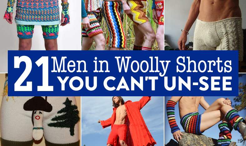 Crochet shorts for guys top