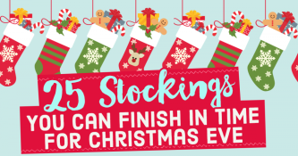 25 Stockings You Can Finish In Time For Christmas Eve