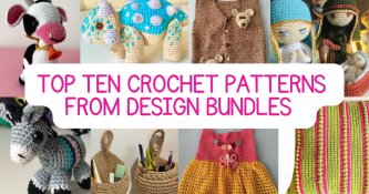 Top Ten Crochet Patterns from Design Bundles