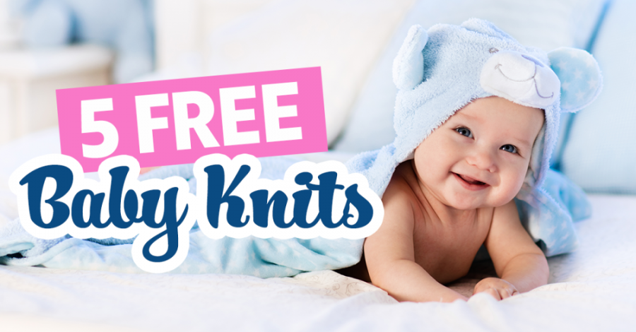 5 FREE BABY KNITS