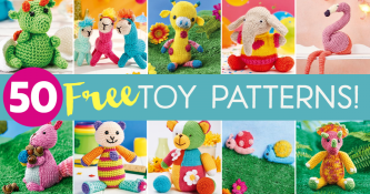 50 FREE TOY PATTERNS!