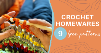 Crocheted Homewares: 9 Free Patterns