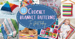 11 Crochet Blanket Patterns To Start Today