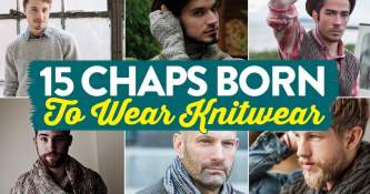 15 Chaps Who Were Born To Wear Knitwear