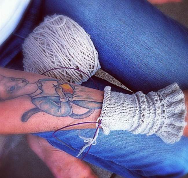 20 Tattoos For Knitting & Crochet Lovers