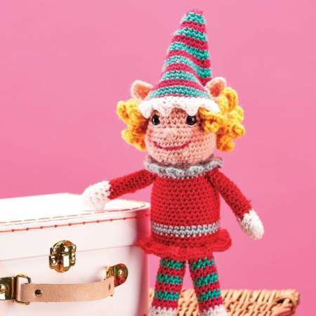 Make Your Own Elf On The Shelf With Our Free Elf Crochet Pattern