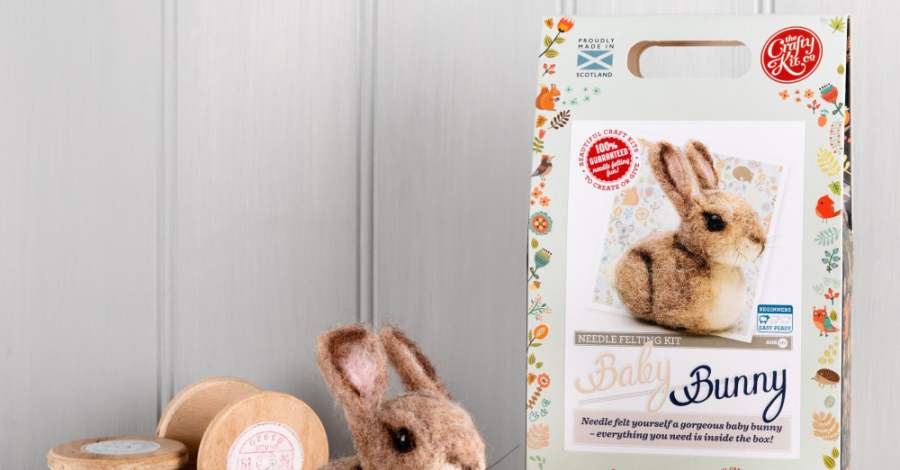 Win a Bunny Needle Felting Kit