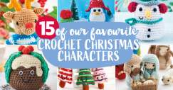 15 of our Favourite Crochet Christmas Characters