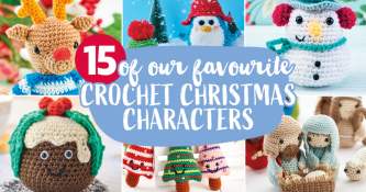 15 of our Favourite Crochet Christmas Characters