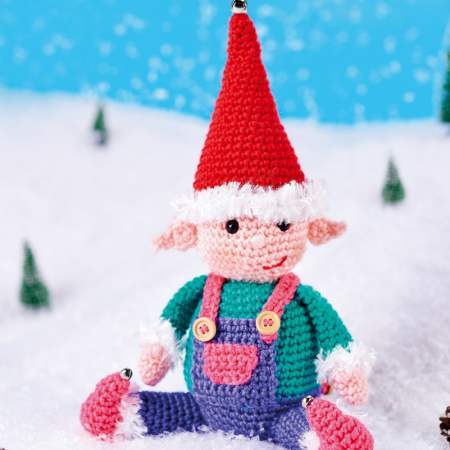 Make Your Own Elf On The Shelf With Our Free Elf Crochet Pattern