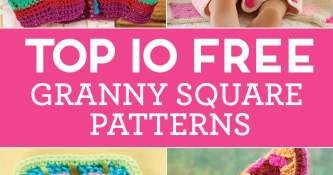 Top 10 FREE Granny Square Patterns