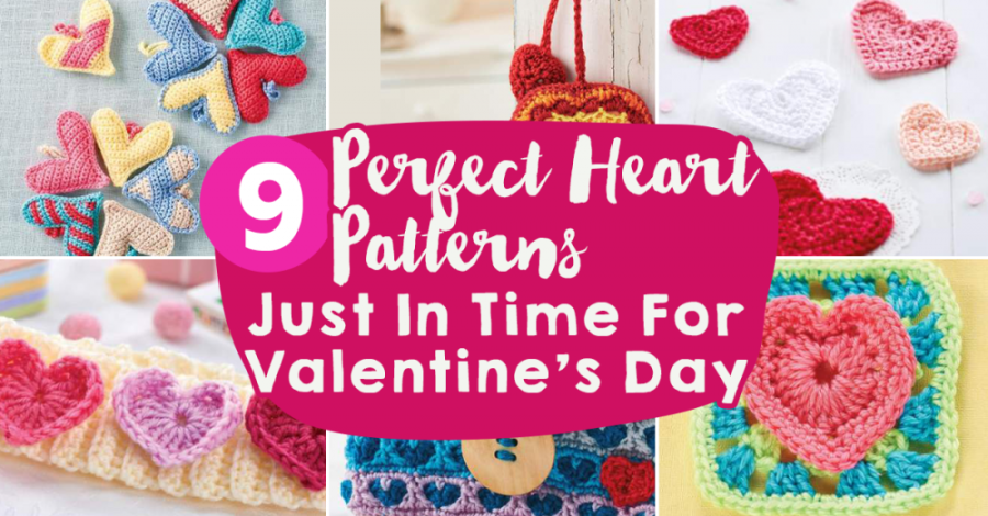 9 Perfect Heart Patterns Just In Time For Valentine’s Day